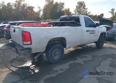 2009 GMC Sierra 2500Hd Work Truck из США, поврежденный, VIN 1GTHC44K19F161853